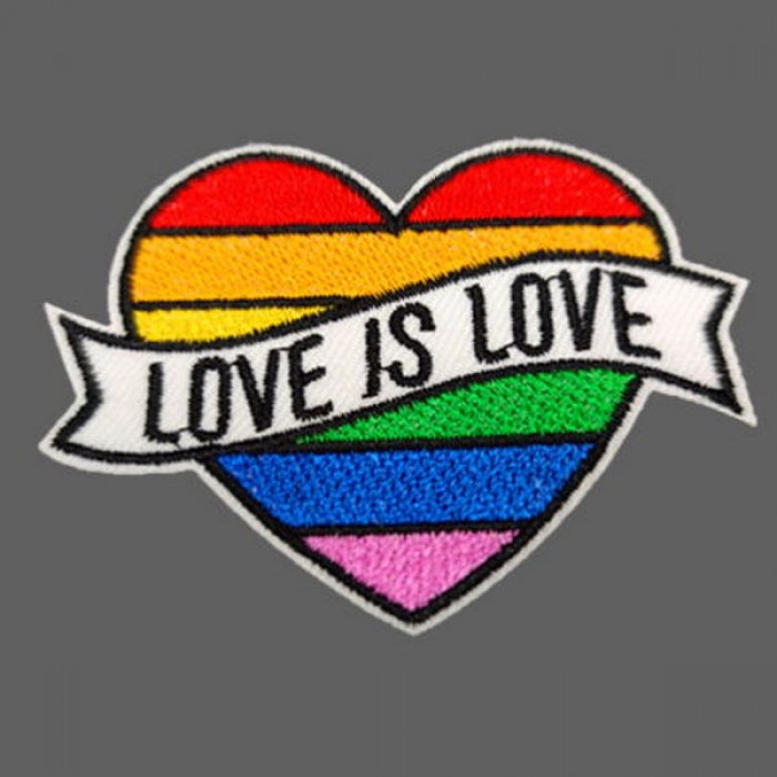 Pride Rainbow Love Wins Patch