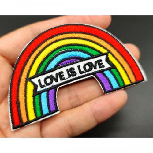 Pride Rainbow Love Is Love Patch