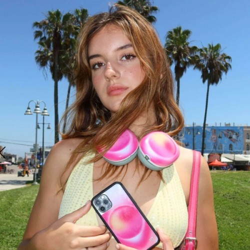 Wildflower Airpods Max Cover Hot Pink Aura