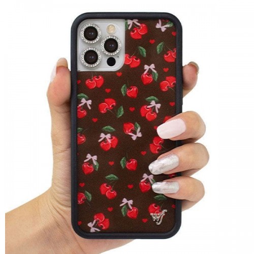 Wildflower iPhone Case Chocolate Cherries