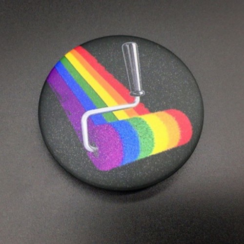 Pride Painter Round Pin
