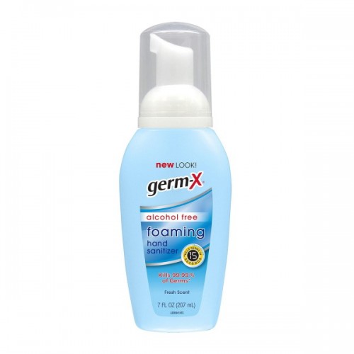 Germ-X Hand Sanitizer Foaming Fresh Scent Alcohol Free 7 oz / 207 ml