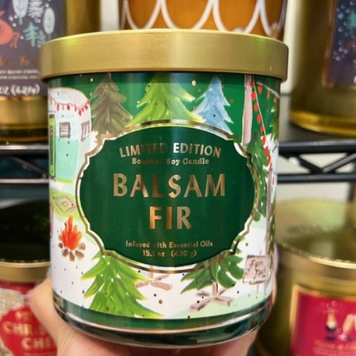 OH Candle Tumbler Candle Balsam Fir (Large)