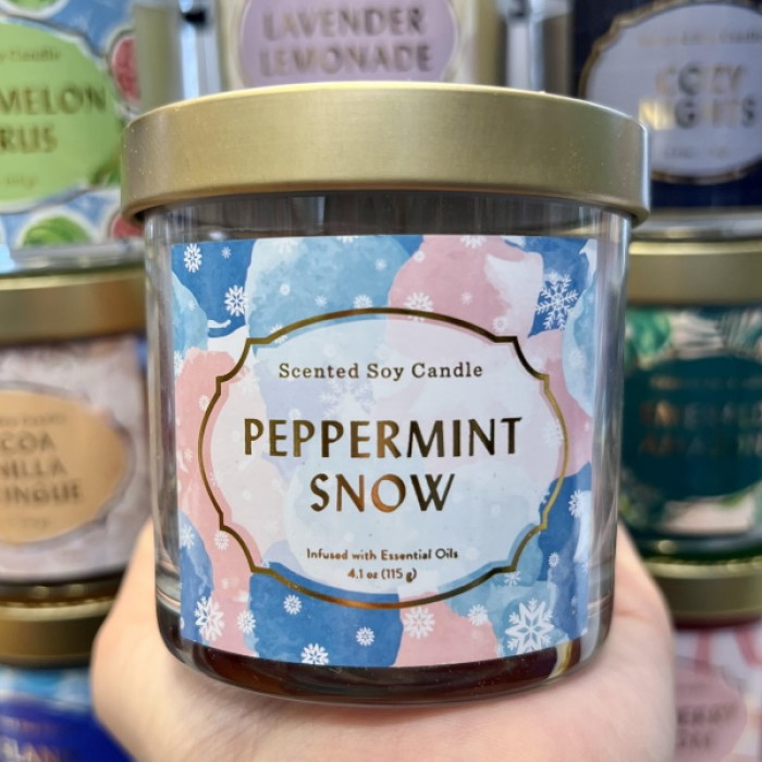 OH Tumbler Candle Peppermint Snow (Small)