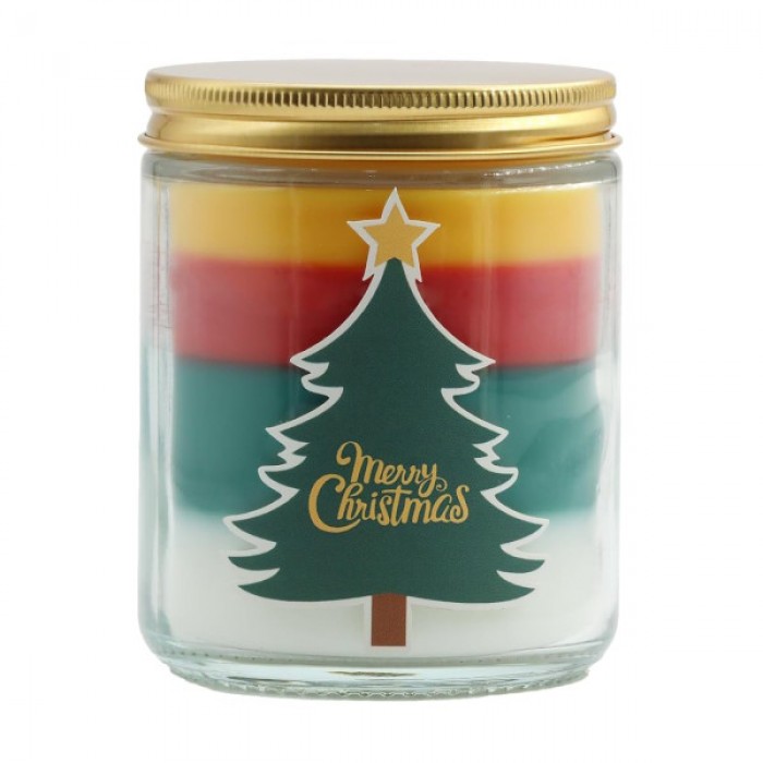 Xmas Candle Tree Candle Multicolored