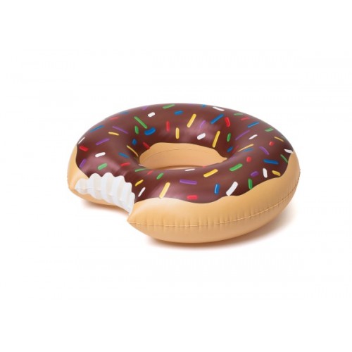 Giant Pool Float Chocolate Donut 