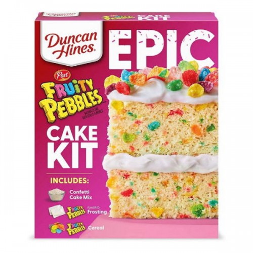 Duncan Hines EPIC Fruity Pebbles Cake Kit