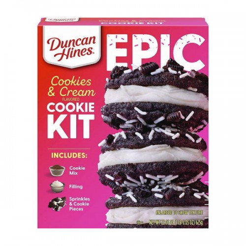 Duncan Hines EPIC Cookies & Cream Cookie Kit
