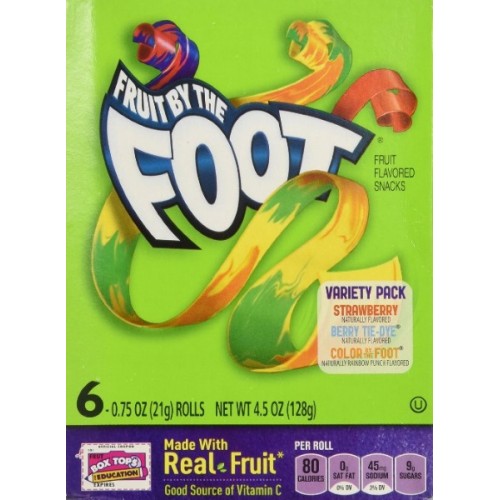 Fruit By The FOOT Candy (6 ct Pack)