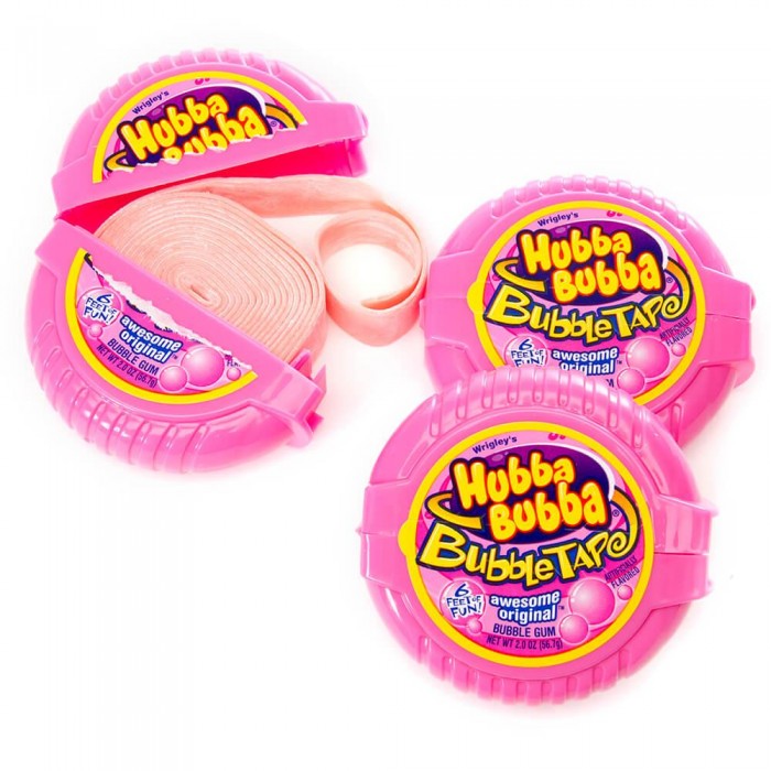 Hubba Bubba Gum Tape Original Flavor