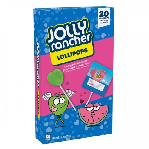 Jolly Rancher Lollipops Valentine Kit