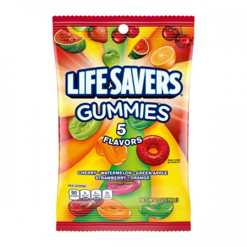 Life Savers 5 Flavors Gummies Candy