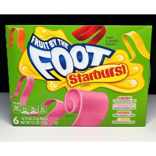 Fruit By The Foot Candy Starburst (6ct Pack)