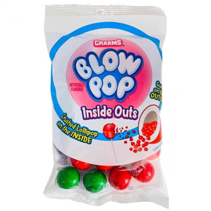 Blow Pop Inside Outs Gumballs