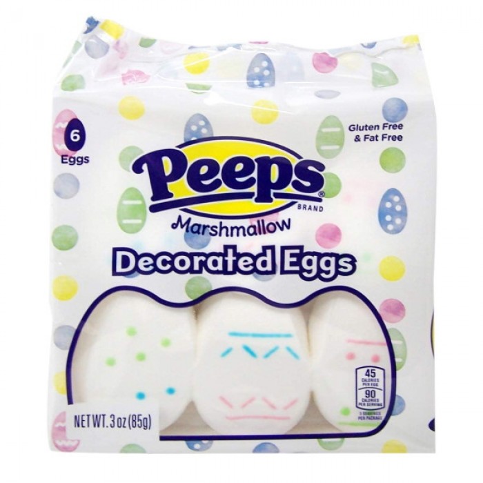 Peeps Marshmallow Decorated Egg (6 ct)