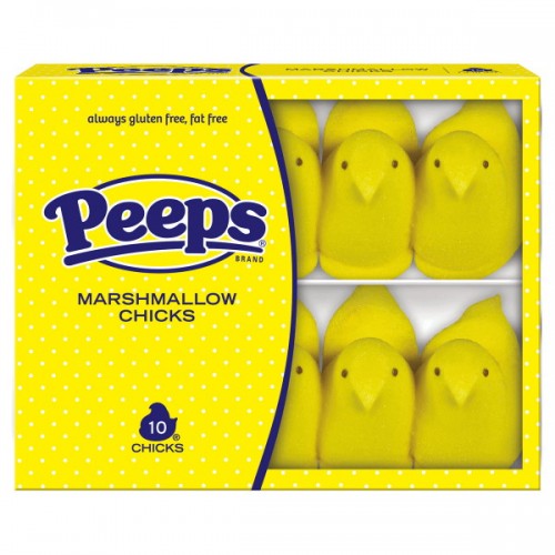 Peeps Marshmallow Chicken Yellow (10 ct)