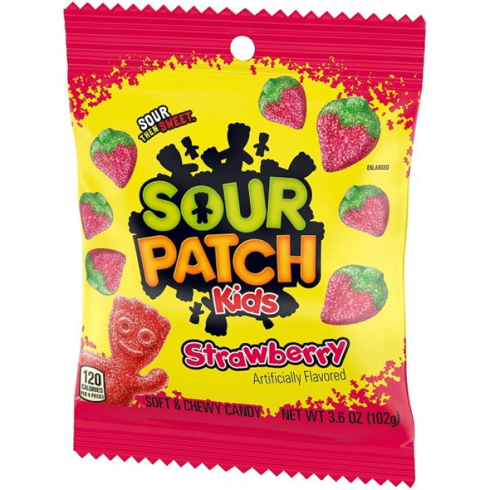Sour Patch Kids Candy Strawberry