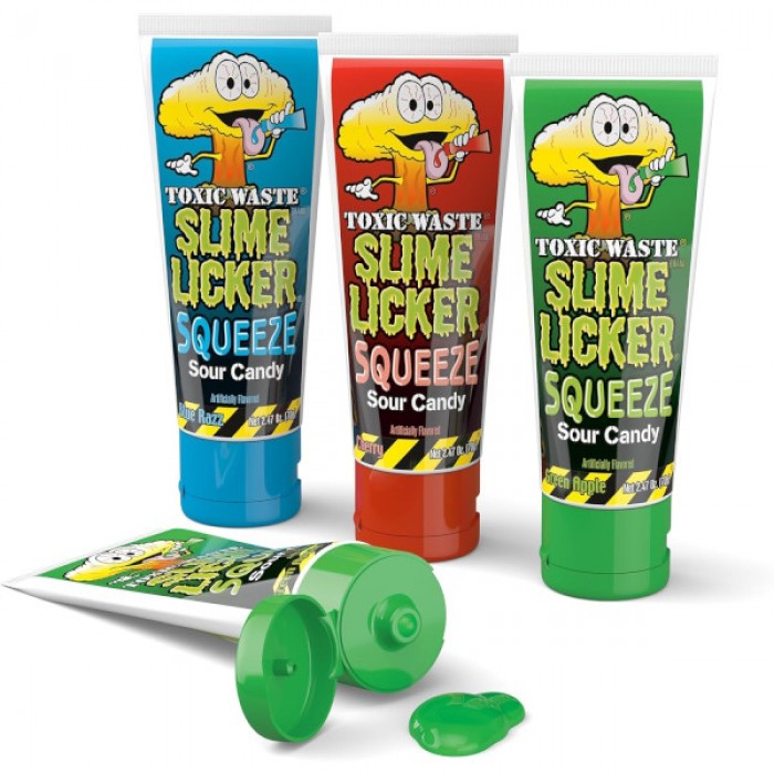 Toxic Waste Candy Squeeze Slime Licker (1 CT)