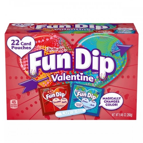 Fun Dip Valentine Card Kit