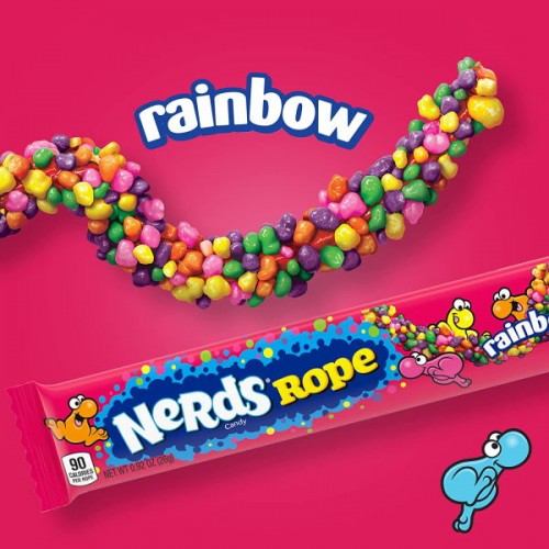 Nerds Rope Rainbow & Very Berry Candy 16 ct