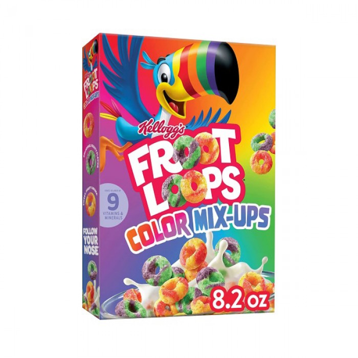 Froot Loops Cereal Color Mix Ups