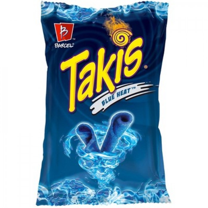 Takis Tortilla Chips Rolled Blue Heat