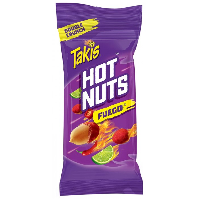 Takis Fuego Hot Nuts - Double Crunch Spicy Peanuts