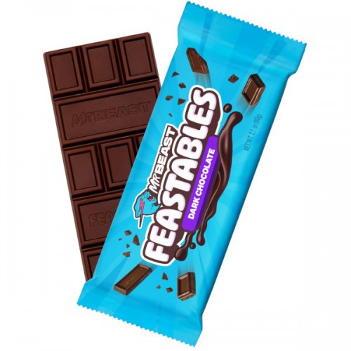 Feastables MrBeast Chocolate (New Edition) Dark Chocolate