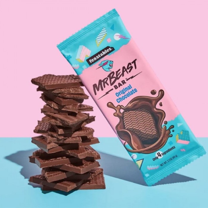 Feastables Mr Beast Chocolate Bar Original