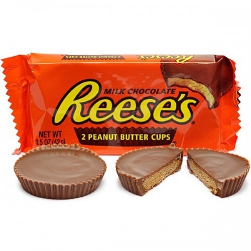 Reese's Milk Chocolate Peanut Butter Cups (2 ct)
