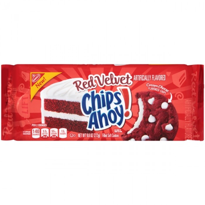 Chips Ahoy Cookies Red Velvet