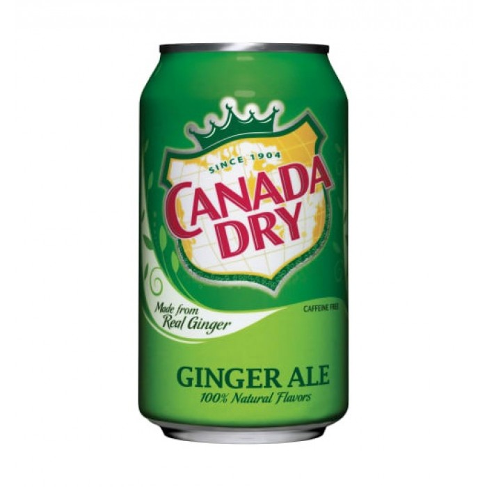 Canada Dry Ginger Ale Caffeine Free  (355mL Can)