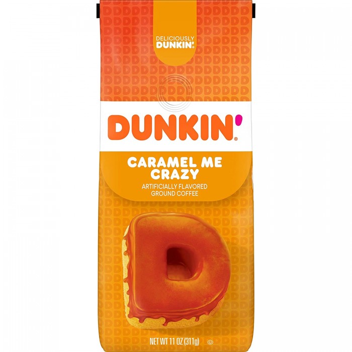 Dunkin' Donuts Ground Coffee Caramel Me Crazy