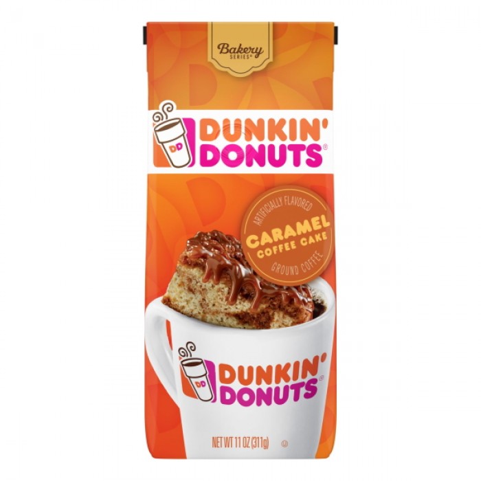 Dunkin' Donuts Ground Coffee Caramel Coffee Cake