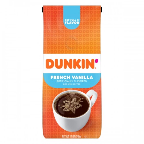 Dunkin' Dunuts Ground Coffee French Vanilla
