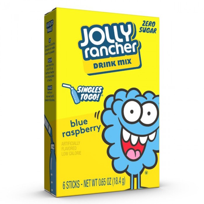 Jolly Rancher Singles To Go Blue Raspberry Drink Mix (6 CT)