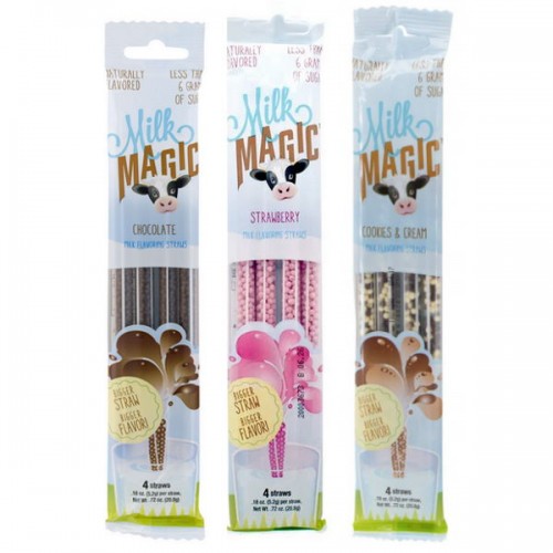 Milk Magic Straws Original Flavors (1 Pack)
