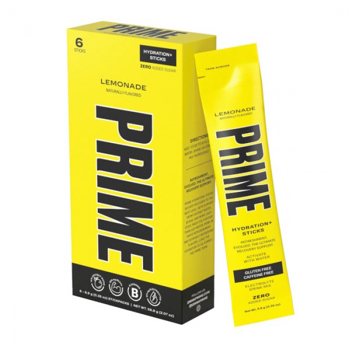 Prime Hydration Sticks Drink Mix Lemonade (6 ct)