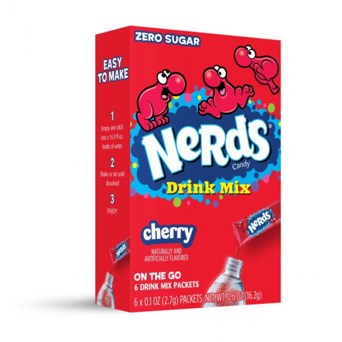 Nerds Drink Mix Zero Sugar Cherry (6 ct)