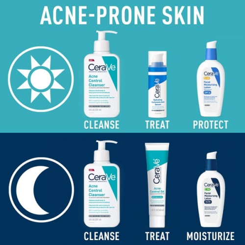CeraVe Acne Control Cleanser | 2% Salicylic Acid Acne Treatment