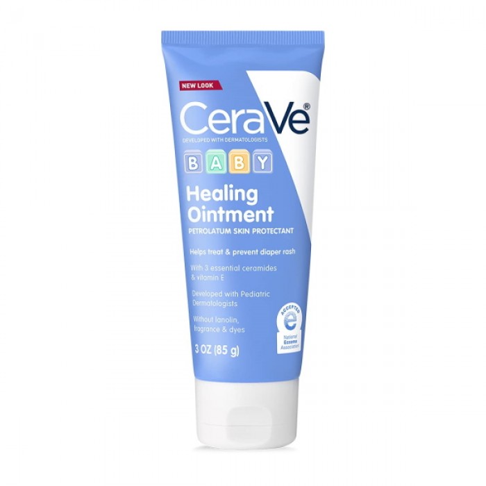 CeraVe Baby Healing Ointment Diaper Rash Cream for Extra Dry Cracked Skin
