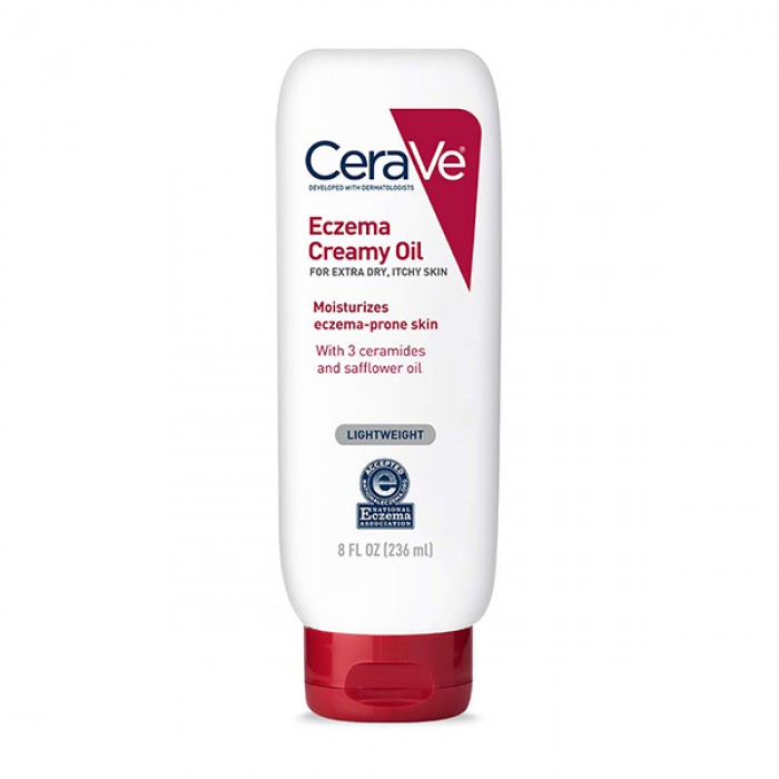 CeraVe Itch Relief Eczema Creamy Oil for Extra Dry & Itchy Skin ***7 Biz Days Delivery
