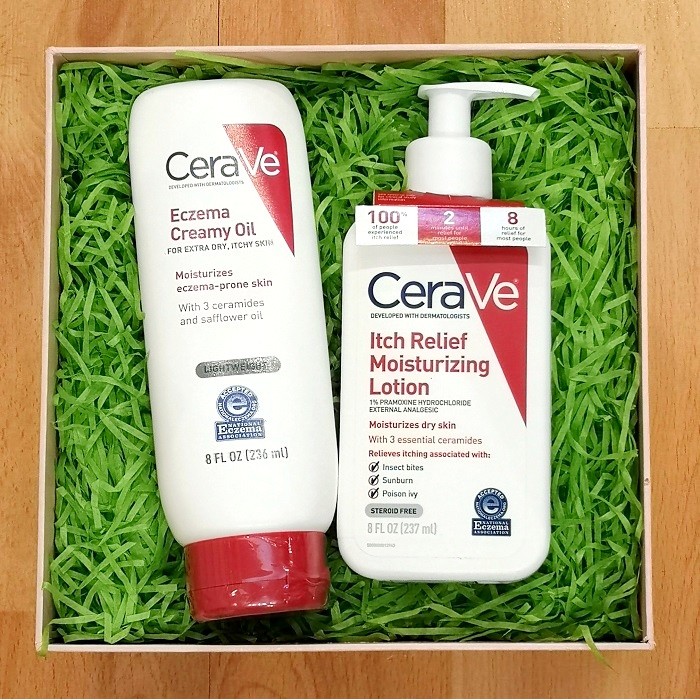 CeraVe *Skincare GiftSet - Eczema Creamy Oil & Itch Relief Lotion | Special for Dry & Itchy Skin (SAVE HK$30)