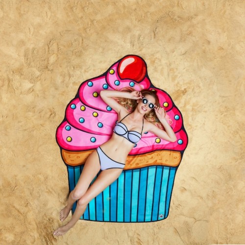 Gigantic Cupcake Beach Blanket