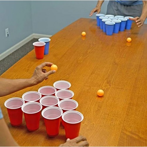 Drinking Game -  Beer Pong Cups & Balls 